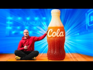 i made a giant marmalade cocacola weighing 270 kg. - [vanzai]